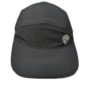 Outdoor Essentials Strapback Baseball Cap Black One Size Adjustable Breathable